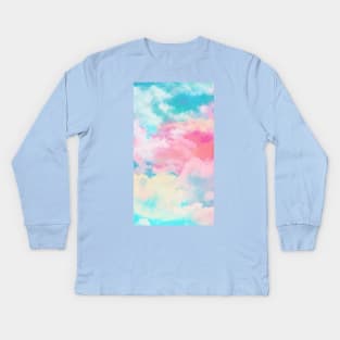 Sky colors Kids Long Sleeve T-Shirt